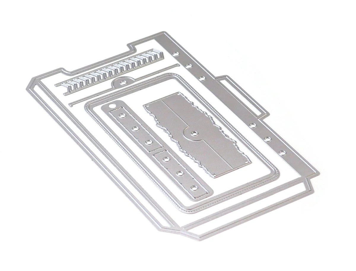 Elizabeth Craft Planner Essentials 22 Planner Pocket 3 juego de troqueles de carga superior